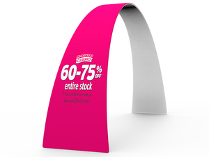 Custom Arch Banner Stand AR 04 - view 2
