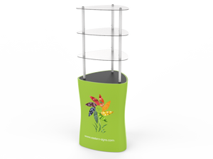 Triangular Display Tower