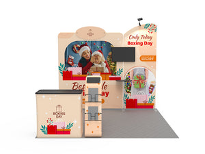 10x10ft Portable Fabric Trade Show Booth 02 - view 2