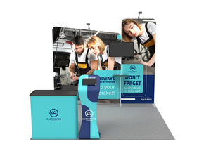 10x10ft Custom Trade Show Booth Kit 03 - view 4