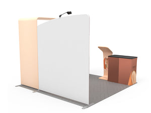 10x10ft Custom Trade Show Booth Kit 06 - view 5