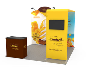 10x10ft Custom Trade Show Booth Kit 08 - view 3