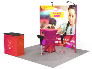 10x10ft Custom Trade Show Booth Kit 11 - view 3
