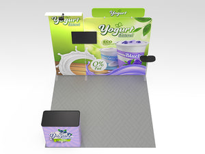 10x10ft Custom Trade Show Booth Kit 16 - view 5