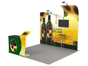 10x10ft Custom Trade Show Booth Kit 17 - view 4