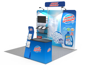 10x10ft Custom Trade Show Booth Kit 18 - view 7