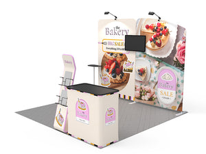 10x10ft Portable Exhibit Booth Collection A1 - view 3