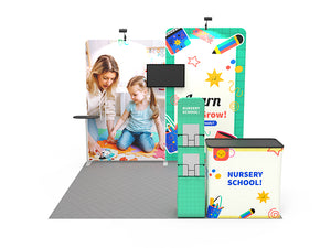 10x10ft Portable Exhibit Booth Collection B - view 2