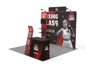10x10ft Portable Exhibit Booth Collection F - view 3