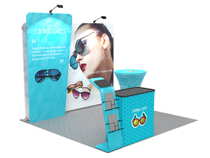 10x10ft Portable Exhibit Booth Collection N