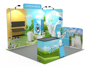 10x10ft Portable Exhibit Booth Collection O