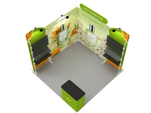 10x10ft Portable Exhibit Booth Collection Q - view 6