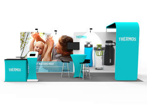 10 x 20ft Portable Exhibition Stand Display Booth 13