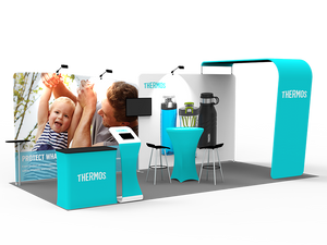 10 x 20ft Portable Exhibition Stand Display Booth 13 - view 2