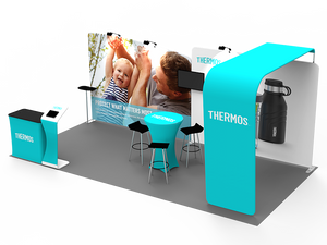 10 x 20ft Portable Exhibition Stand Display Booth 13 - view 3