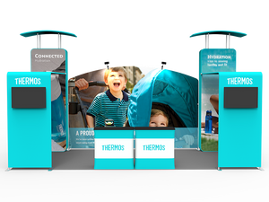 10 x 20ft Portable Exhibition Stand Display Booth 14