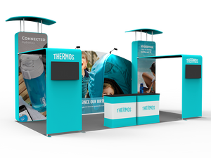 10 x 20ft Portable Exhibition Stand Display Booth 14 - view 2