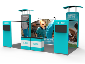 10 x 20ft Portable Exhibition Stand Display Booth 14 - view 3