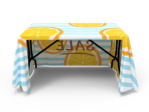 4ft Loose Fit Branded Printing Fabric 3-Sided Table Cloth - view 5