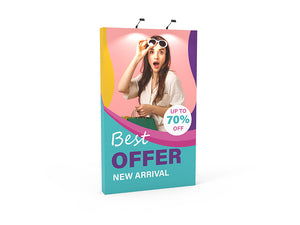 Straight - 8x12ft - Pop Up Banner Display