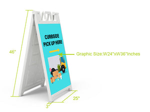 Sandwich Board A-Frame Sign - view 4