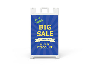 Sandwich Board A-Frame Sign - Premium - view 3