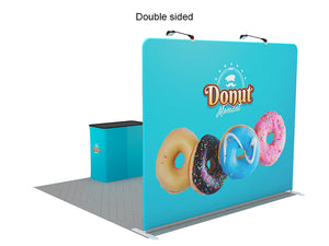 Custom Branded Straight 10ft trade show display kit 02 - view 5